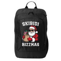 Christmas Rizz Santa Claus Funny Xmas City Backpack