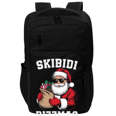 Christmas Rizz Santa Claus Funny Xmas Impact Tech Backpack