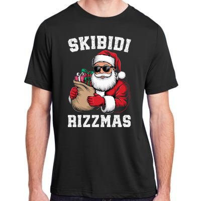 Christmas Rizz Santa Claus Funny Xmas Adult ChromaSoft Performance T-Shirt