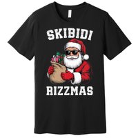 Christmas Rizz Santa Claus Funny Xmas Premium T-Shirt