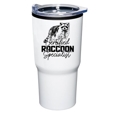 Certified Raccoon Specialist Vintage Funny Racoon Tumbler