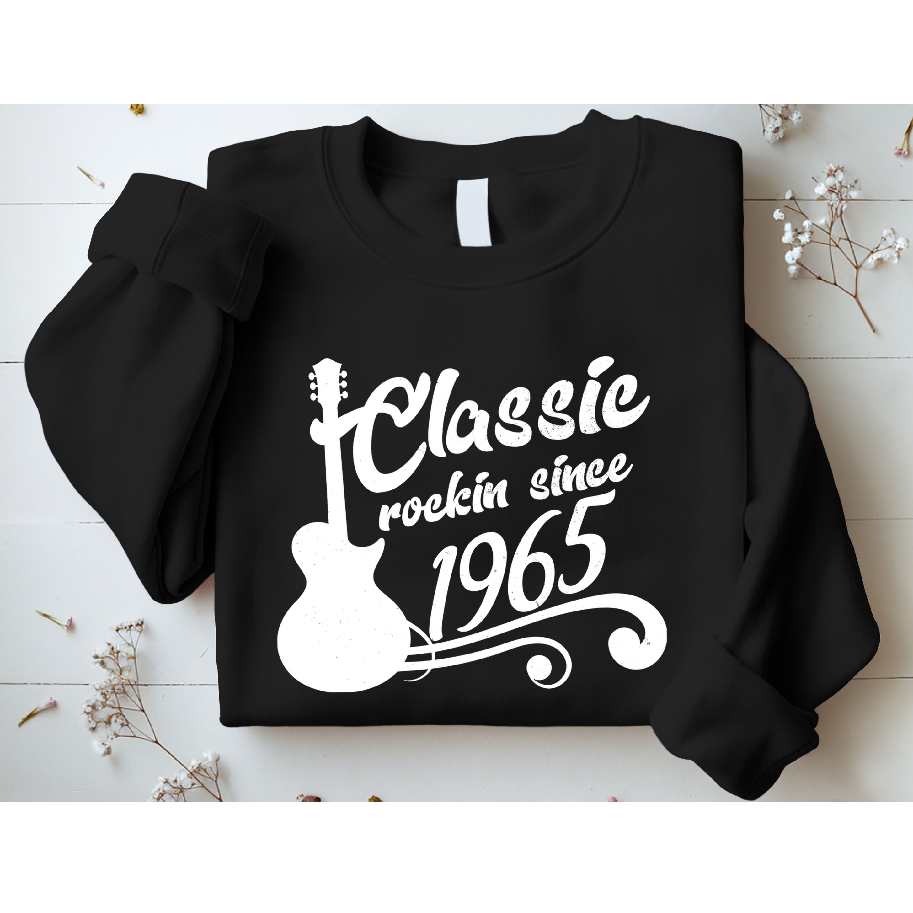 Classic Rockin Since 1965 60th Birthday Sweatshirt