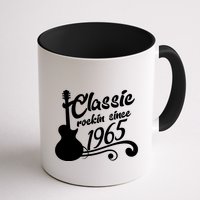 Classic Rockin Since 1965 60th Birthday Mug
