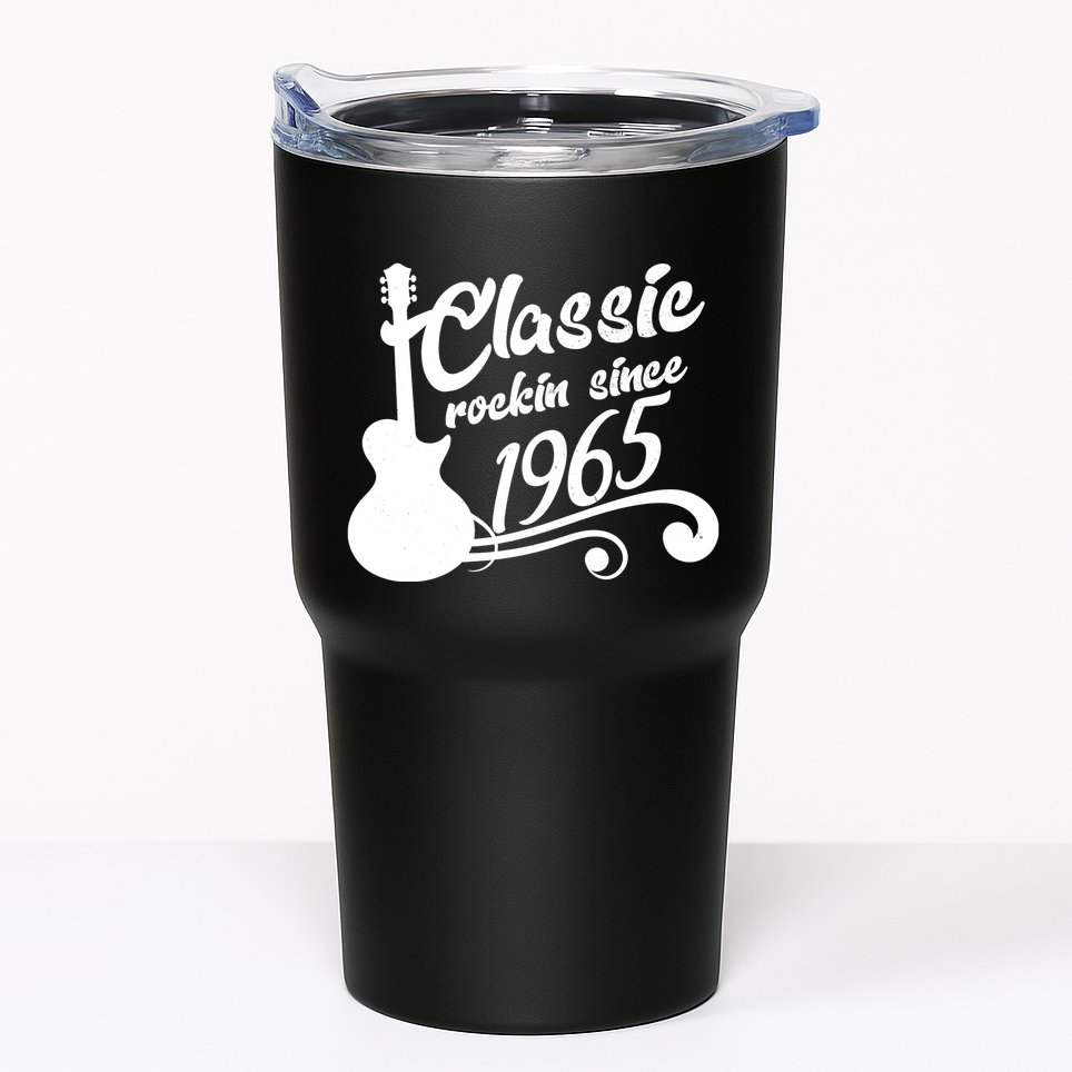 Classic Rockin Since 1965 60th Birthday Tumbler
