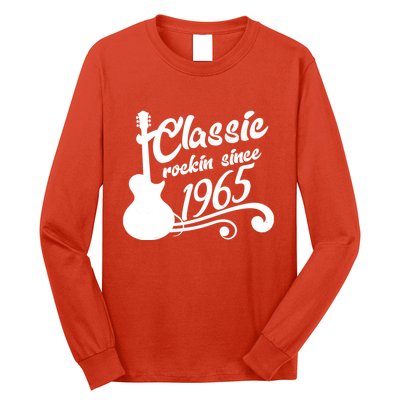 Classic Rockin Since 1965 60th Birthday Long Sleeve Shirt