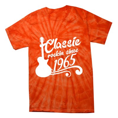 Classic Rockin Since 1965 60th Birthday Tie-Dye T-Shirt