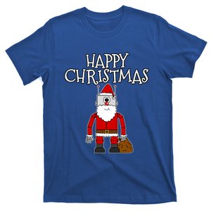 Christmas Robot Santa Engineer Funny Great Gift T-Shirt