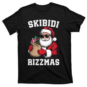 Christmas Rizz Santa Claus Funny Xmas T-Shirt