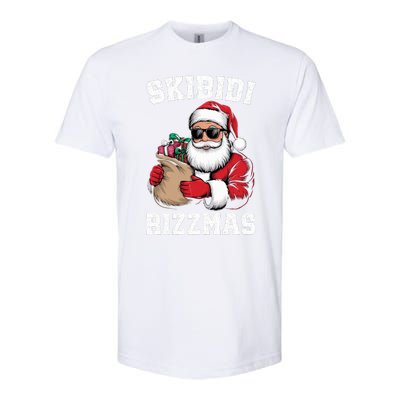 Christmas Rizz Santa Claus Funny Xmas Softstyle CVC T-Shirt