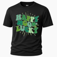 Cute Retro St Patrick's Day Happy Go Lucky Cooling Performance Crew T-Shirt