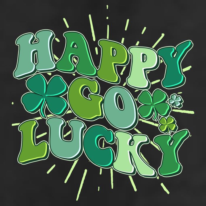 Cute Retro St Patrick's Day Happy Go Lucky Tumbler