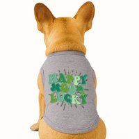Cute Retro St Patrick's Day Happy Go Lucky Doggie Tank