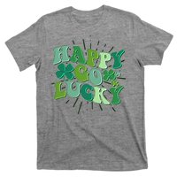 Cute Retro St Patrick's Day Happy Go Lucky T-Shirt