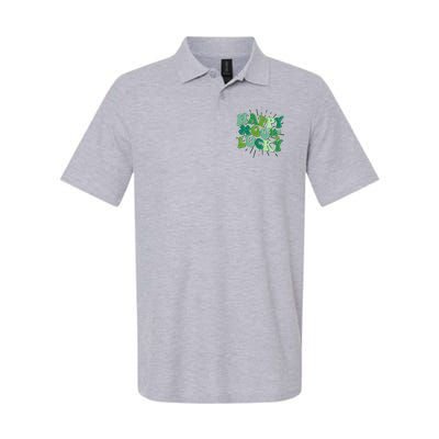 Cute Retro St Patrick's Day Happy Go Lucky Polo