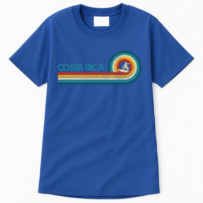 Costa Rica Surf Vintage Beach Surfer Surfing Gift Great Gift Tall T-Shirt