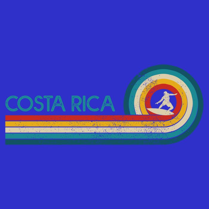 Costa Rica Surf Vintage Beach Surfer Surfing Gift Great Gift Button