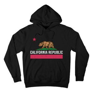 California Republic State Flag Funny Hoodie