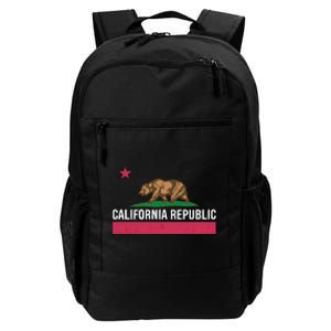 California Republic State Flag Funny Daily Commute Backpack