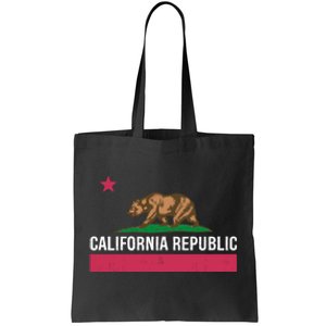 California Republic State Flag Funny Tote Bag