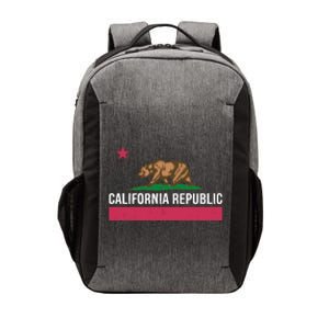 California Republic State Flag Funny Vector Backpack