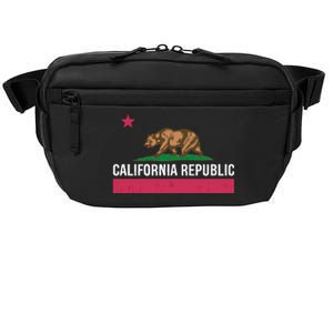 California Republic State Flag Funny Crossbody Pack