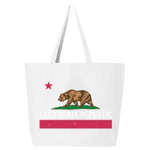 California Republic State Flag Funny 25L Jumbo Tote