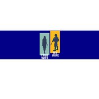 Cool Retro Soldier Military And Army Your Wife My Wife Gift Bumper Sticker