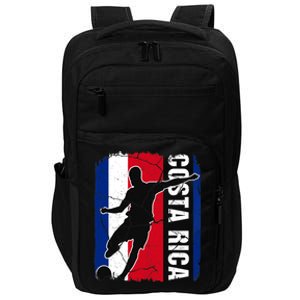 Costa Rican Soccer Team Costa Rica Flag Jersey Football Fans Impact Tech Backpack