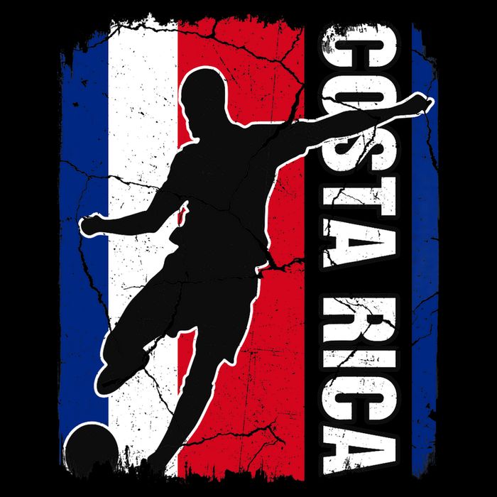 Costa Rican Soccer Team Costa Rica Flag Jersey Football Fans Impact Tech Backpack