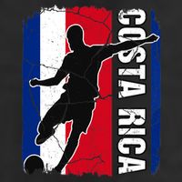 Costa Rican Soccer Team Costa Rica Flag Jersey Football Fans Tumbler