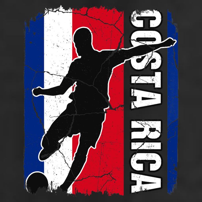 Costa Rican Soccer Team Costa Rica Flag Jersey Football Fans Tumbler