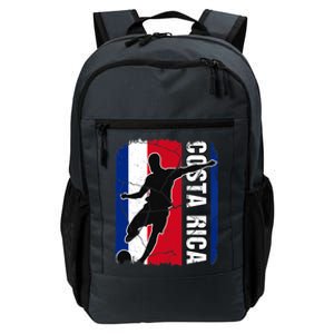 Costa Rican Soccer Team Costa Rica Flag Jersey Football Fans Daily Commute Backpack