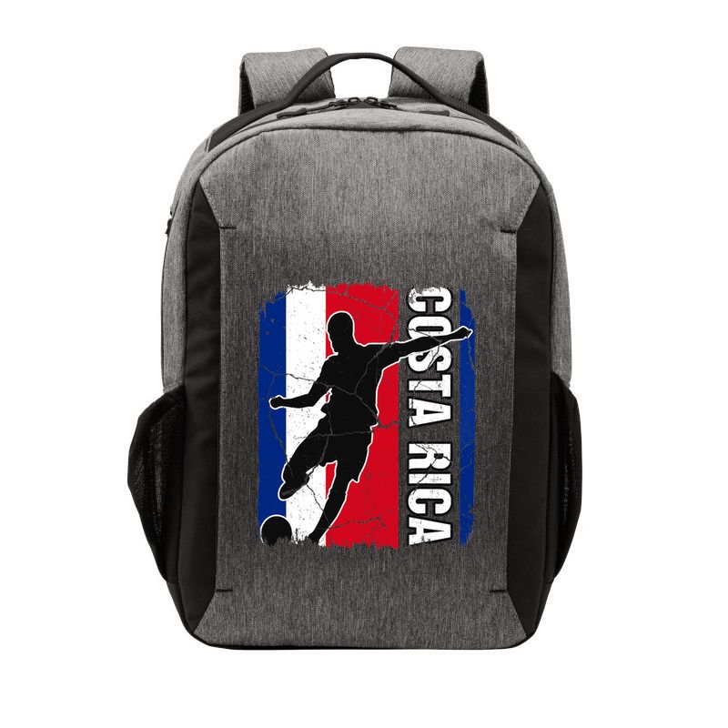 Costa Rican Soccer Team Costa Rica Flag Jersey Football Fans Vector Backpack