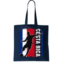 Costa Rican Soccer Team Costa Rica Flag Jersey Football Fans Tote Bag