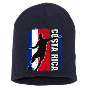 Costa Rican Soccer Team Costa Rica Flag Jersey Football Fans Short Acrylic Beanie