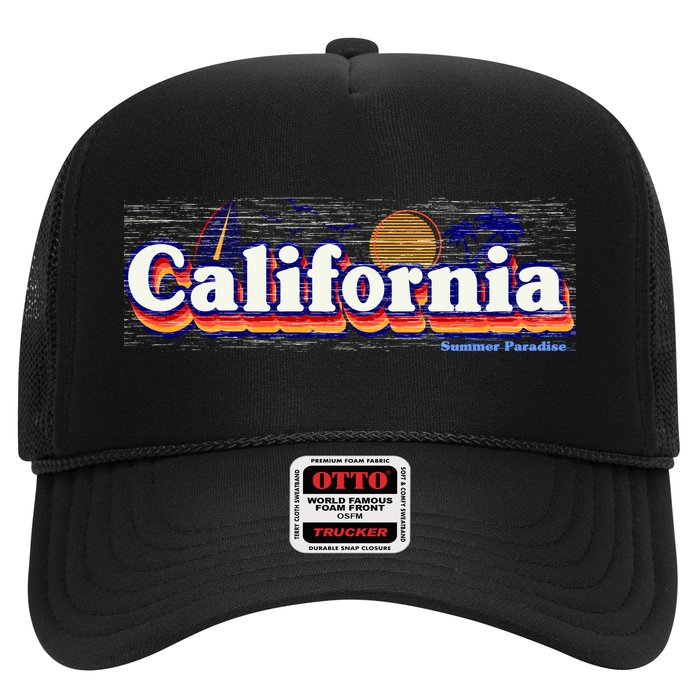 California Retro Summer Paradise Hat