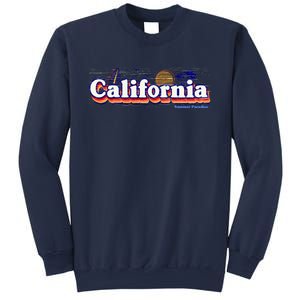 California Retro Summer Paradise Sweatshirt