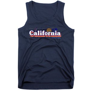 California Retro Summer Paradise Tank Top