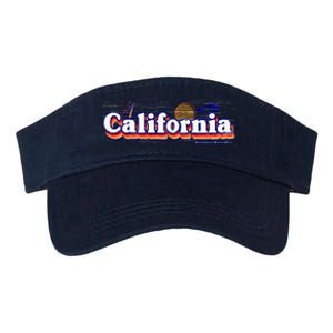 California Retro Summer Paradise Valucap Bio-Washed Visor