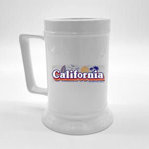 California Retro Summer Paradise Beer Stein