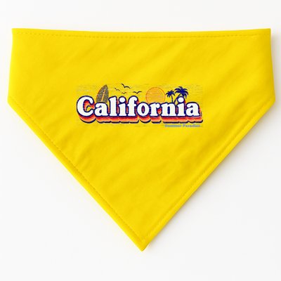 California Retro Summer Paradise USA-Made Doggie Bandana
