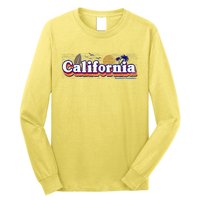 California Retro Summer Paradise Long Sleeve Shirt