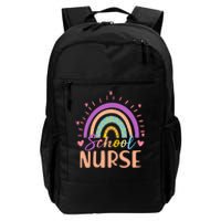 Cute Rainbow School Nurse Daily Commute Backpack