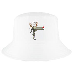 Christmas Reindeer Speculum Nurse OBGYN Obstetrics Doula Cool Comfort Performance Bucket Hat