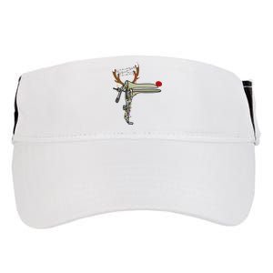 Christmas Reindeer Speculum Nurse OBGYN Obstetrics Doula Adult Drive Performance Visor