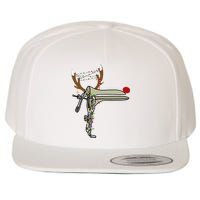 Christmas Reindeer Speculum Nurse OBGYN Obstetrics Doula Wool Snapback Cap