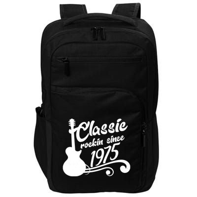 Classic Rockin Since 1975 50th Birthday Impact Tech Backpack