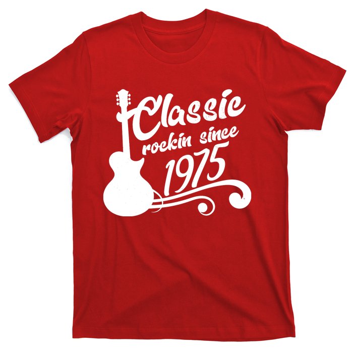 Classic Rockin Since 1975 50th Birthday T-Shirt