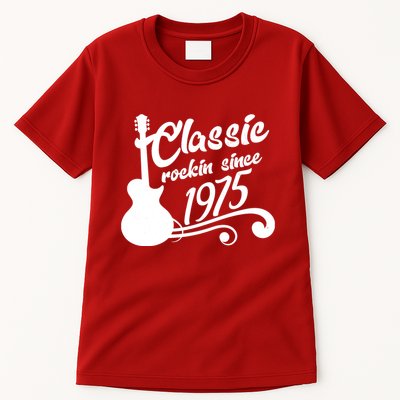 Classic Rockin Since 1975 50th Birthday Tall T-Shirt