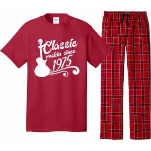 Classic Rockin Since 1975 50th Birthday Pajama Set